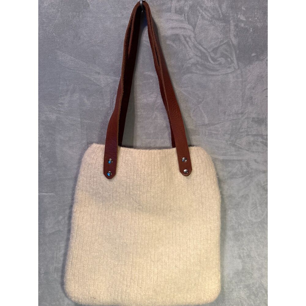 BABS Fine Handmade Bags Felted Wool Tote